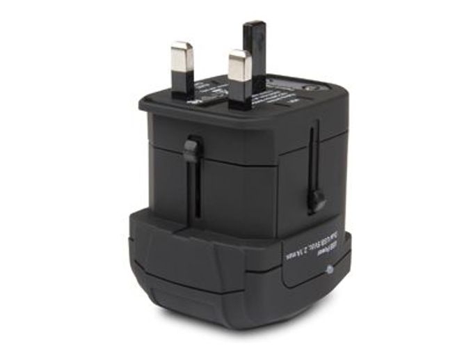Hamlet Traver Adapter adattatore universale da viaggio per prese elettriche più caricatore usb [XPW2UTRAVEL]