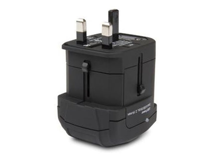 Hamlet Traver Adapter adattatore universale da viaggio per prese elettriche più caricatore usb [XPW2UTRAVEL]