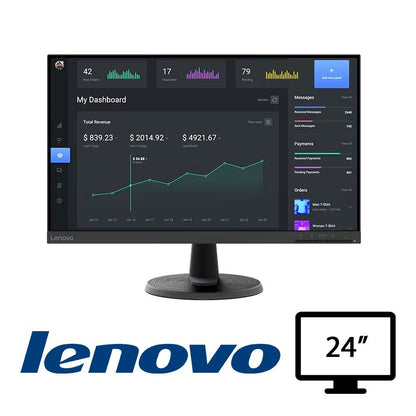 MONITOR LENOVO D24-40 S24I [007615PCR-EU]
