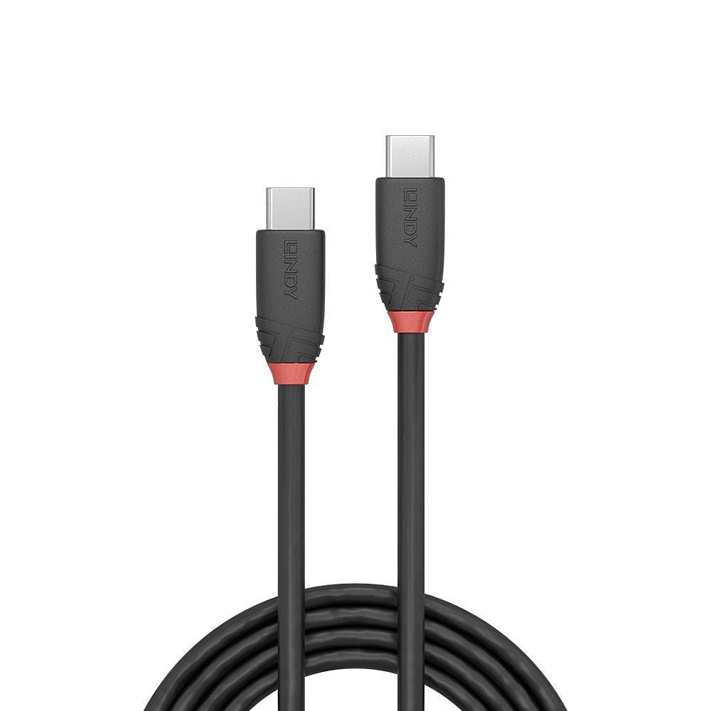 Lindy 36907 cavo USB 1,5 m USB 3.2 Gen 1 (3.1 Gen 1) USB C Nero [LINDY36907]