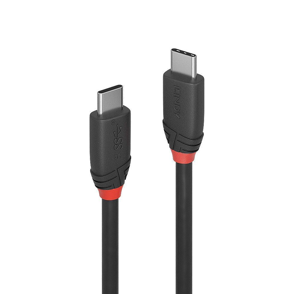 Lindy 36907 cavo USB 1,5 m USB 3.2 Gen 1 (3.1 Gen 1) USB C Nero [LINDY36907]