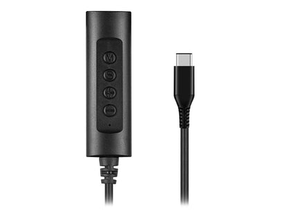 Hamlet HHEADA-UC adattatore per inversione del genere dei cavi USB-C 3.5mm Nero [HHEADA-UC]