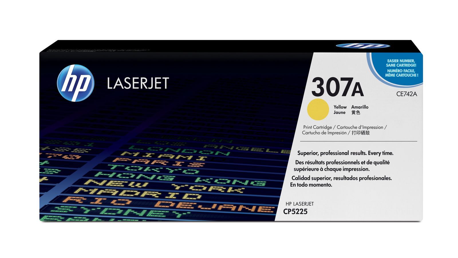 HP Cartuccia Toner originale giallo LaserJet 307A [CE742A]