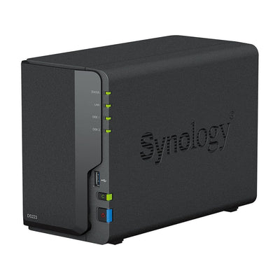 Synology DiskStation DS223 server NAS e di archiviazione Desktop Realtek RTD1619B 2 GB DDR4 0 TB [DS223]
