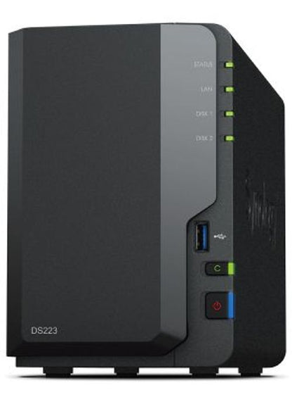 Synology DiskStation DS223 server NAS e di archiviazione Desktop Realtek RTD1619B 2 GB DDR4 [DS223]