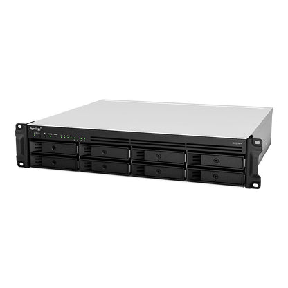 Synology RackStation RS1221RP+ server NAS e di archiviazione Armadio (2U) Ryzen Embedded V1500B 4 GB DDR4 0 TB DiskStation Manager Nero [RS1221RP+]