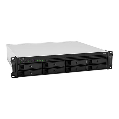 Synology RackStation RS1221RP+ server NAS e di archiviazione Armadio (2U) Ryzen Embedded V1500B 4 GB DDR4 0 TB DiskStation Manager Nero [RS1221RP+]