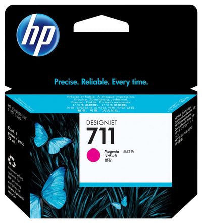 HP Cartuccia inchiostro magenta DesignJet 711, 29 ml [CZ131A]