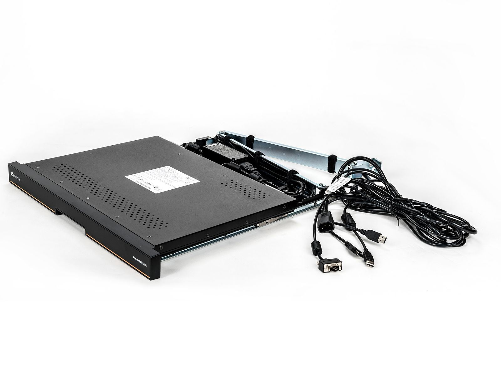 Vertiv Avocent 1 Computer - 47 cm (18,5") LCD - 1600 x 1200 - 3 x USB - 1 x VGA - Tastiera - TouchPad - 1U Alto [LRA185KMM-001]