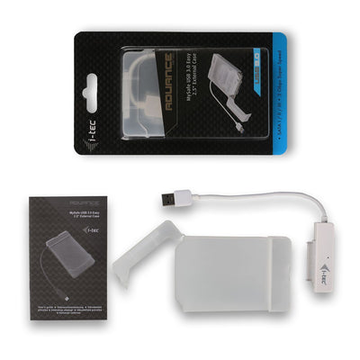 i-tec MySafe USB 3.0 Easy 2.5" External Case  White [MYSAFEU314]