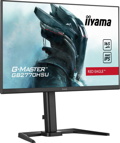 iiyama G-MASTER GB2770HSU-B5 Monitor PC 68,6 cm (27") 1920 x 1080 Pixel Full HD LED Nero [GB2770HSU-B5]