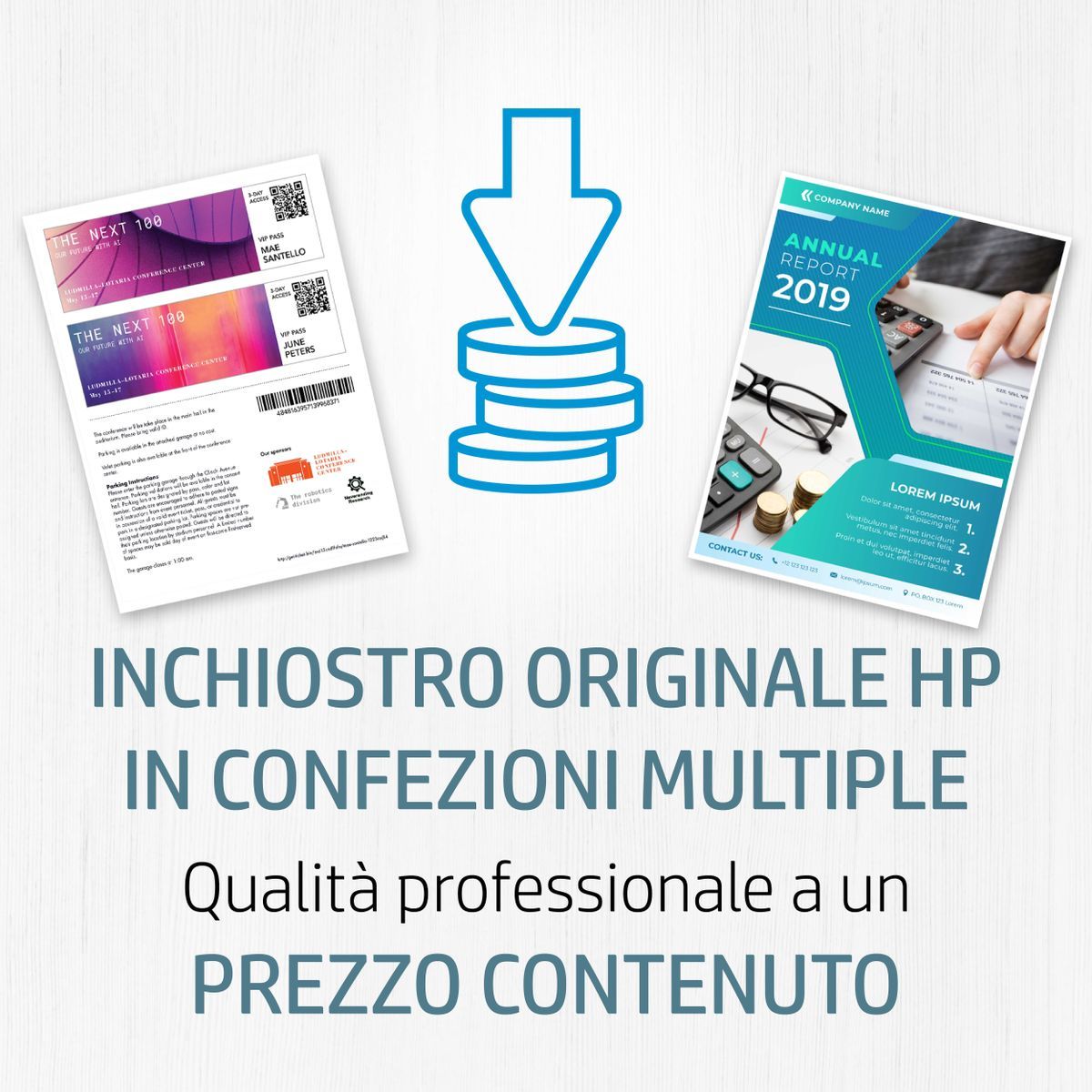 HP Confezione da 4 cartucce di inchiostro nero, ciano, magenta, giallo originali 953 [6ZC69AE]