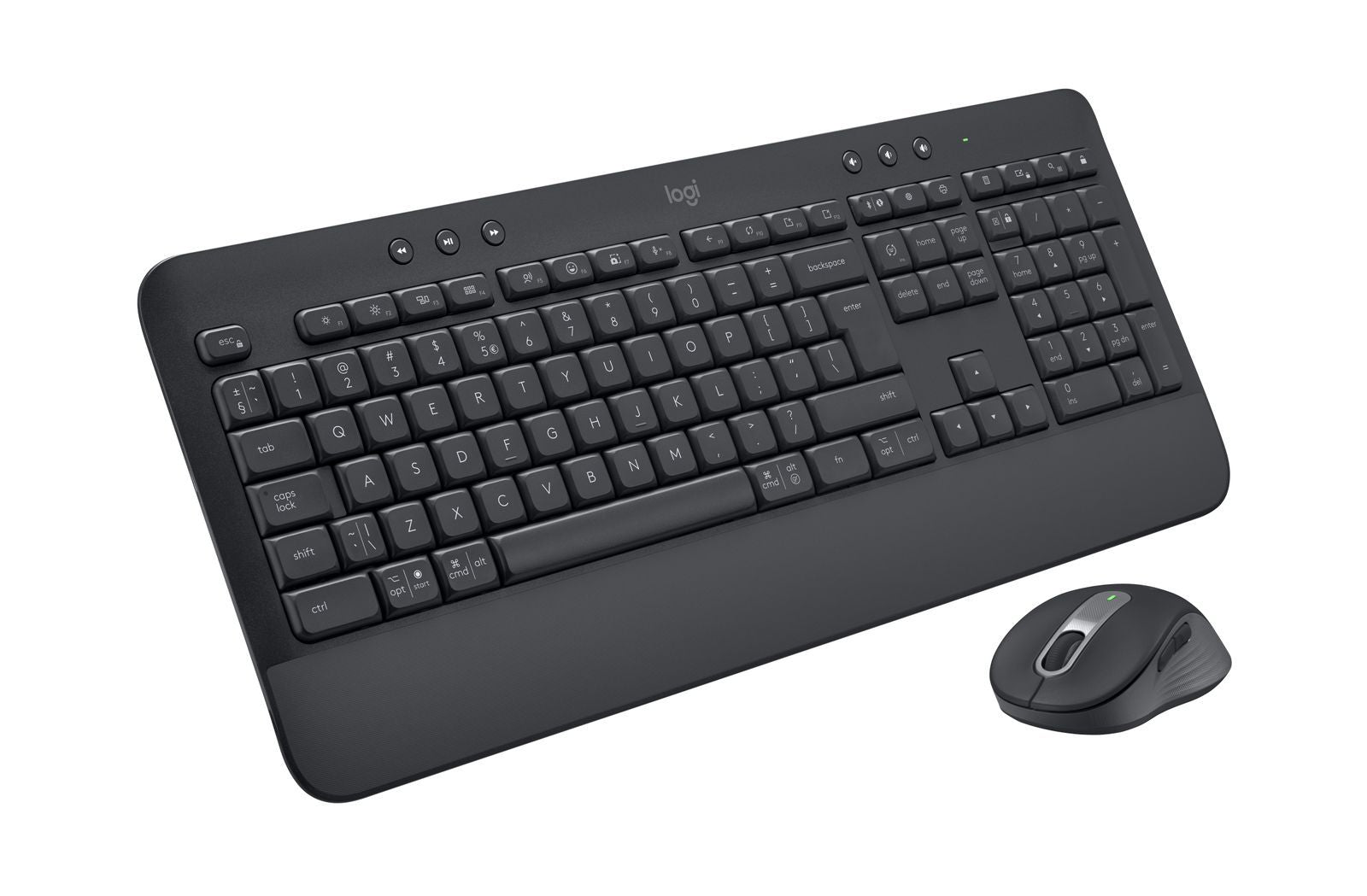 Logitech 920-010996 tastiera Mouse incluso Ufficio Bluetooth QWERTY Italiano Grafite [920-010996]
