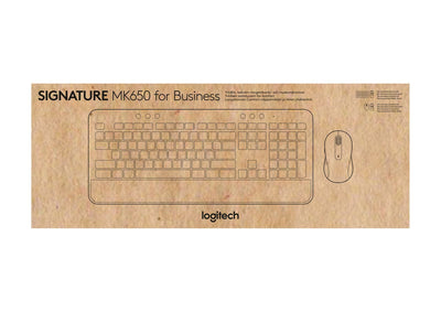 Logitech Signature MK650 Combo for Business tastiera Mouse incluso Ufficio Bluetooth QWERTY Italiano Grafite [920-010996]