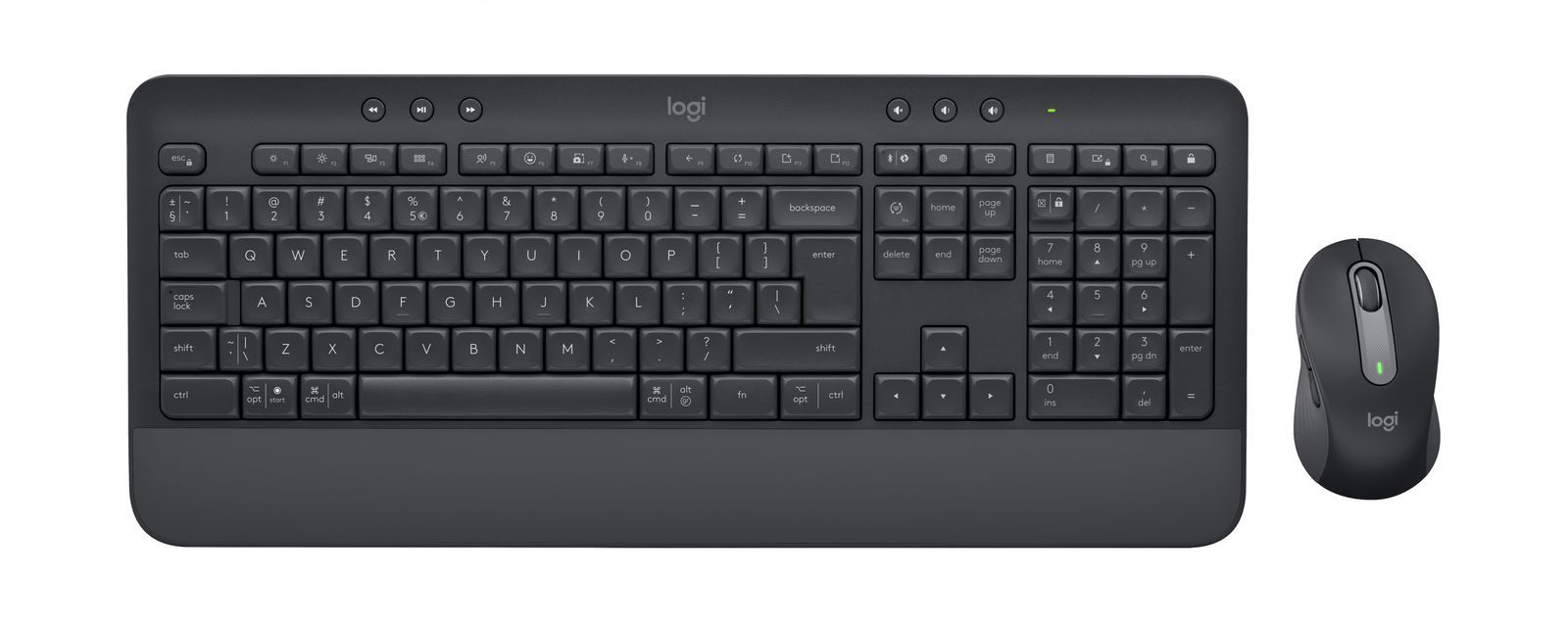 Logitech Signature MK650 Combo for Business tastiera Mouse incluso Ufficio Bluetooth QWERTY Italiano Grafite [920-010996]