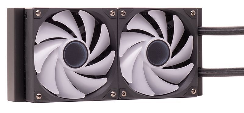 itek HYDRO CUBE 240B Processore Kit di raffreddamento a liquido 12 cm Nero 1 pz [ITLCHCA240]