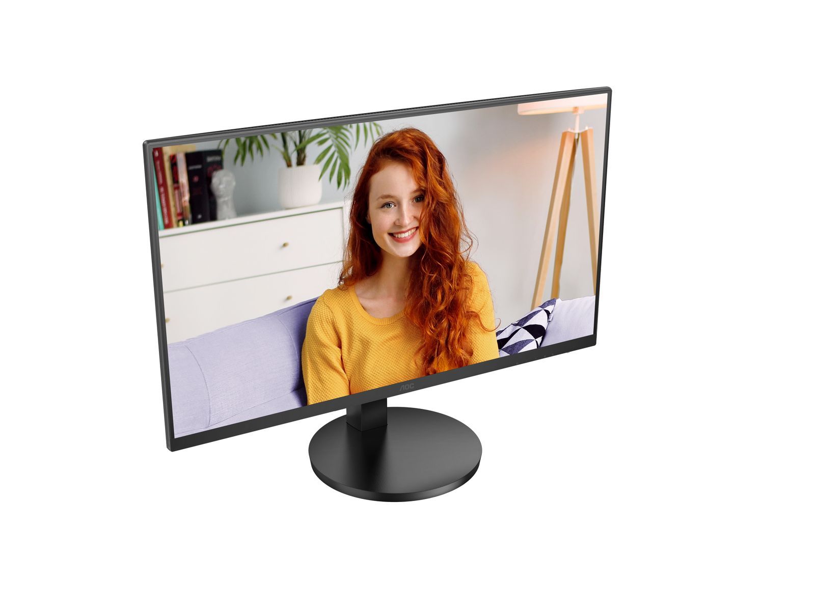 AOC MONITOR 27 LED IPS 4K UHD 16:9 4MS 350 CDM, REG ALTEZZA, USB-C DOCK, HDMI, MULTIMEDIALE [U27B3CF]