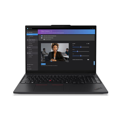 Lenovo ThinkPad T16 Gen 3 Intel Core Ultra 7 155U Computer portatile 40,6 cm (16") WUXGA 32 GB DDR5-SDRAM 1 TB SSD Wi-Fi 6E (802.11ax) Windows 11 Pro Nero [21MN003FIX]