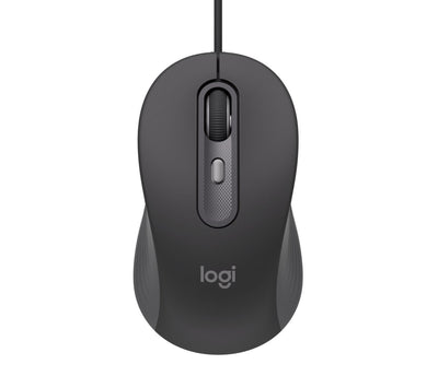 Logitech Signature M520 for Business mouse Ufficio Ambidestro USB tipo-C Ottico 4000 DPI [910-007511]