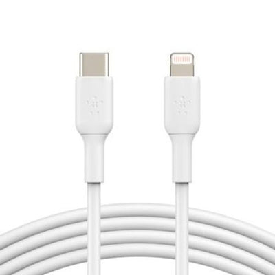 Belkin CAVO PVC DA USB-C A LIGHTNING 1M [CAA003BT1MWH]