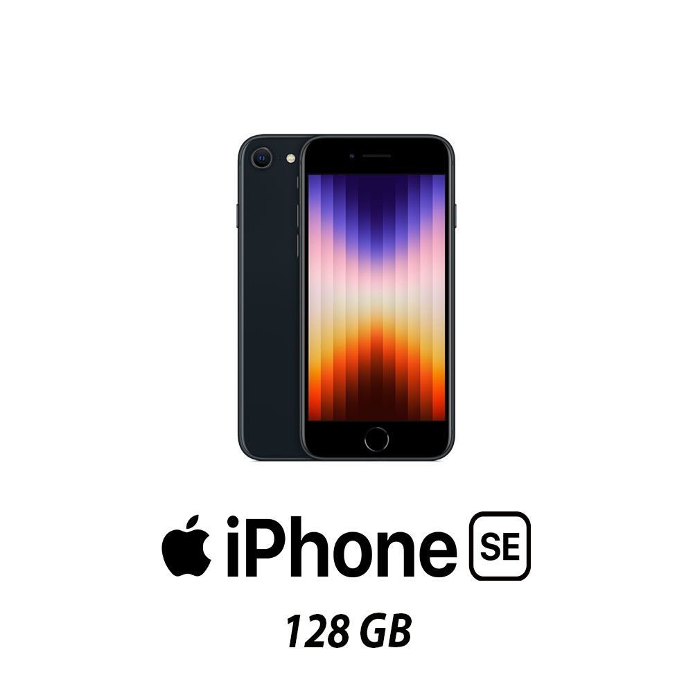 IPHONE SE (2022) 128GB MIDNIGHT/2Y [006462PCR-EU]