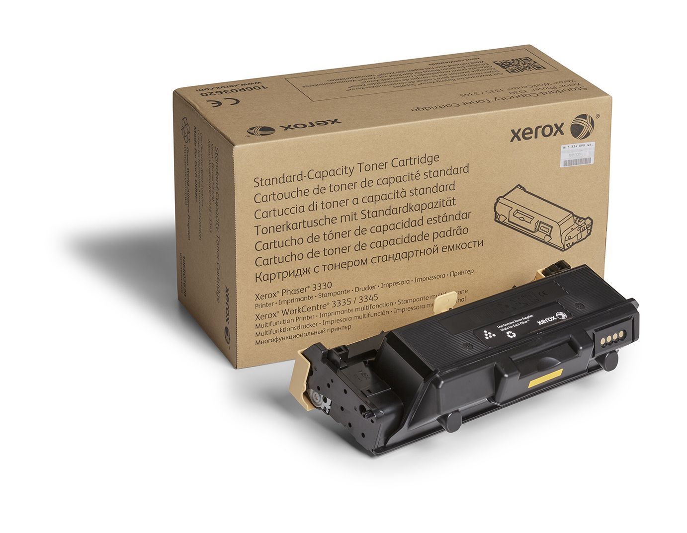 Xerox Cartuccia toner Nero a Capacità standard da 2600 Pagine per Phaser 3330, WorkCentre serie 3300 (106R03620) [106R03620]