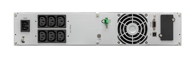 Eaton 9E2000IR gruppo di continuità (UPS) Doppia conversione (online) 2 kVA 1800 W 6 presa(e) AC [9E2000IR]