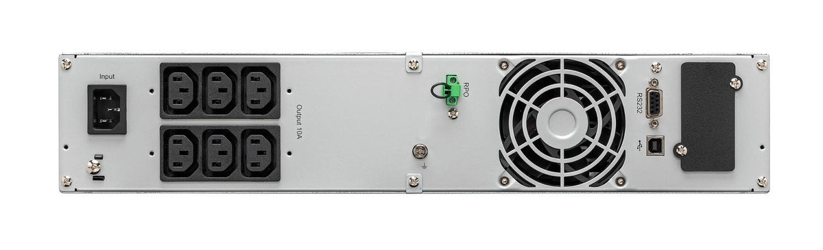 Eaton 9E2000IR gruppo di continuità (UPS) Doppia conversione (online) 2 kVA 1800 W 6 presa(e) AC [9E2000IR]