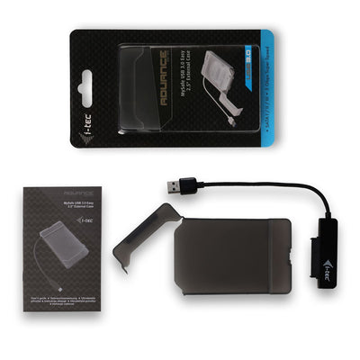 i-tec MySafe USB 3.0 Easy 2.5" External Case  Black [MYSAFEU313]