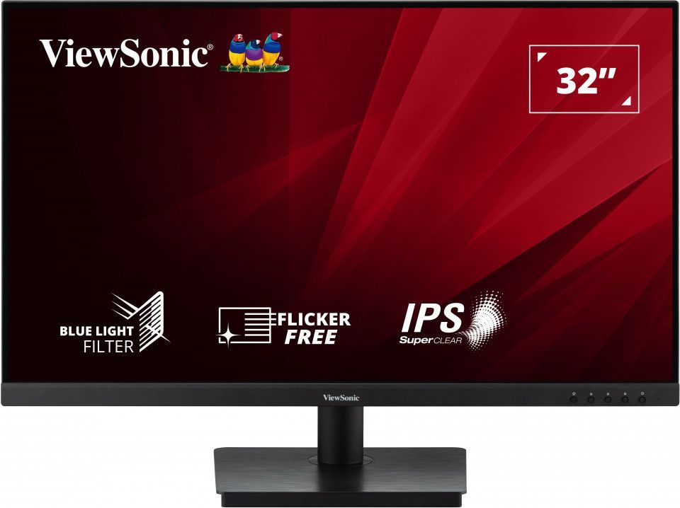 Viewsonic VA VA3209-2K-MHD Monitor PC 81,3 cm (32") 2560 x 1440 Pixel Quad HD Nero [VA3209-2K-MHD]