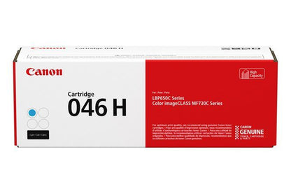 Canon 046 H cartuccia toner 1 pz Originale Ciano [1253C002]
