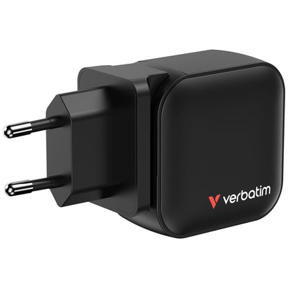 Verbatim Mini GaN Charger 70W Universale Nero AC Ricarica rapida Interno [32229]