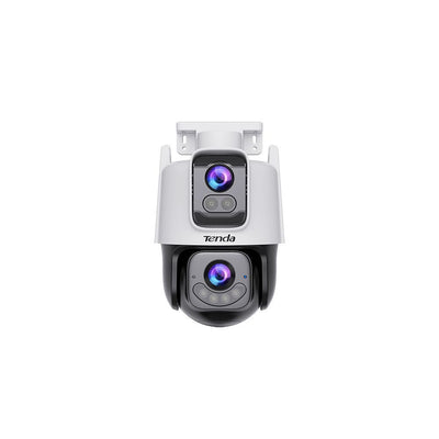 TENDA WI-FI CAMERA 6MP,DUAL-LENS LINKAGE, WI-FI6, OUTDOOR, FULL COLOR, PAN-TILT, WALL MOUNT [RH9-WCA]