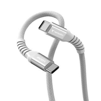 Verbatim 31854 cavo USB USB 2.0 1,2 m USB C 0,48 Gbit/s 100 W Grigio [31854]