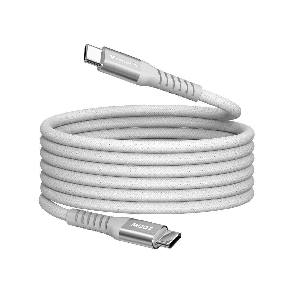 Verbatim 31854 cavo USB USB 2.0 1,2 m USB C 0,48 Gbit/s 100 W Grigio [31854]