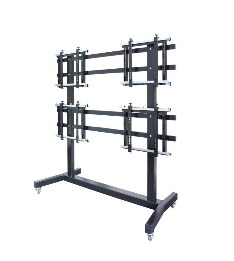 ITB OM07095 Supporti a parete per TV 139,7 cm (55") Pavimento Nero [OM07095]