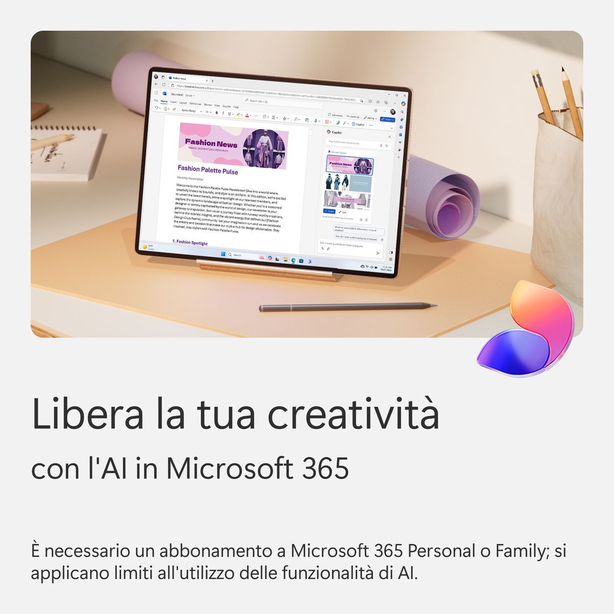 MICROSOFT 365 PERSONAL ITA SUBS 1 YR 1 USER [EP2-32448]