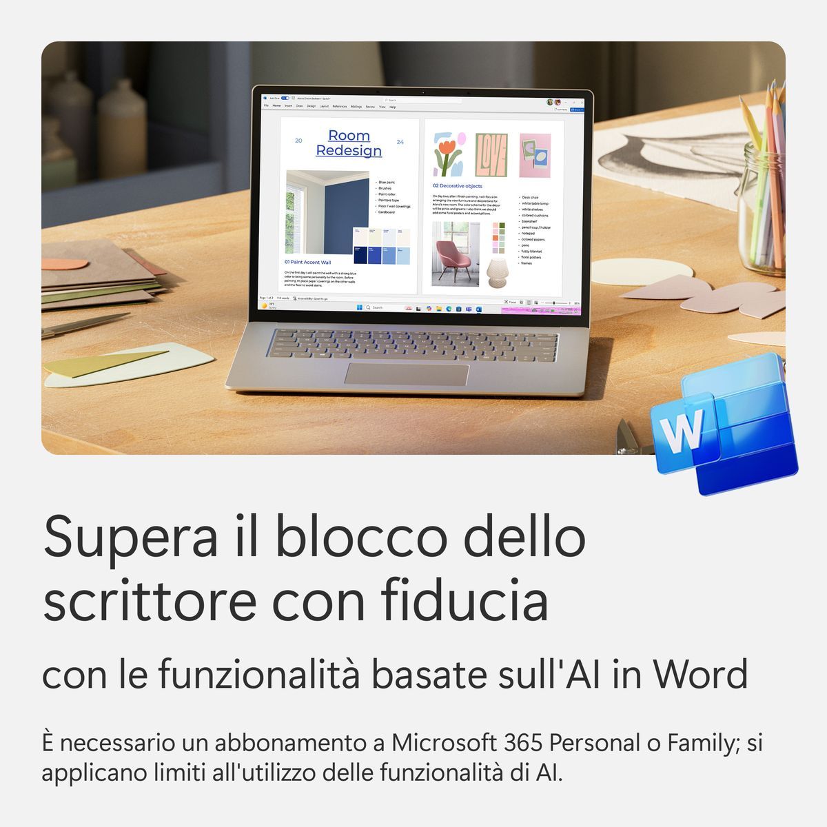 MICROSOFT 365 PERSONAL ITA SUBS 1 YR 1 USER [EP2-32448]