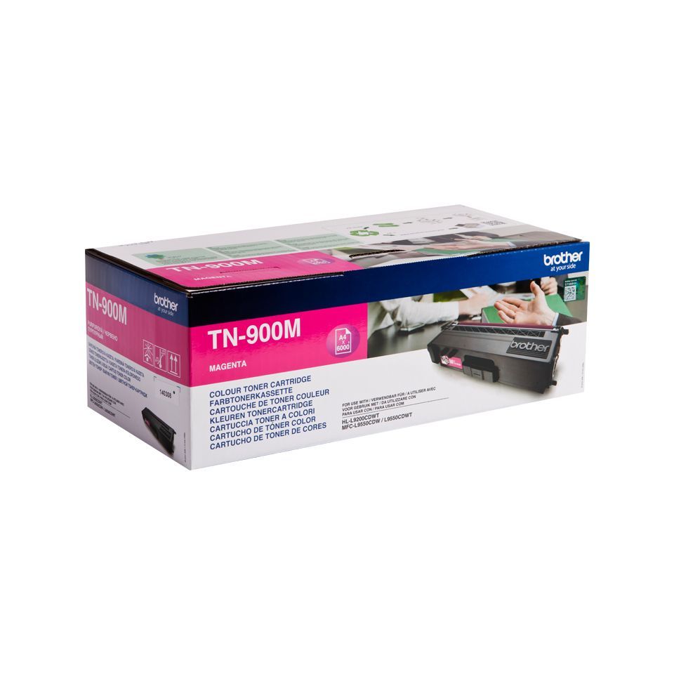 Brother TN-900M cartuccia toner 1 pz Originale Magenta [TN900M]