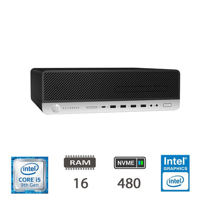 HP 800 G5 SFF I5-9400/16/NVME480/W11P/2Y [007306PCR-EU]
