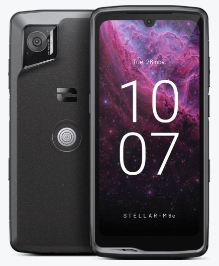 Crosscall Stellar-M6E 15,5 cm (6.1") Doppia SIM Android 14 5G USB tipo-C 4 GB 64 GB 4500 mAh Nero [STELLAR-M6E]