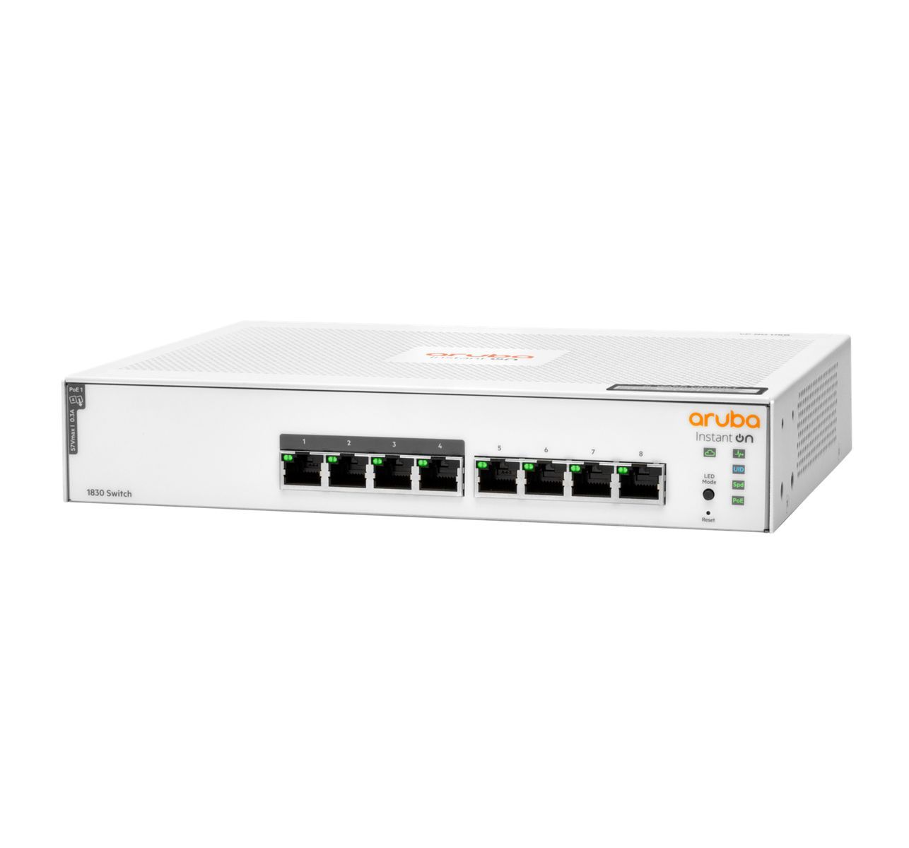 HPE Aruba Networking Aruba Instant On 1830 8G 4p Class4 PoE 65W Gestito L2 Gigabit Ethernet (10/100/1000) Supporto Power over Ethernet (PoE) 1U [JL811A#ABB]
