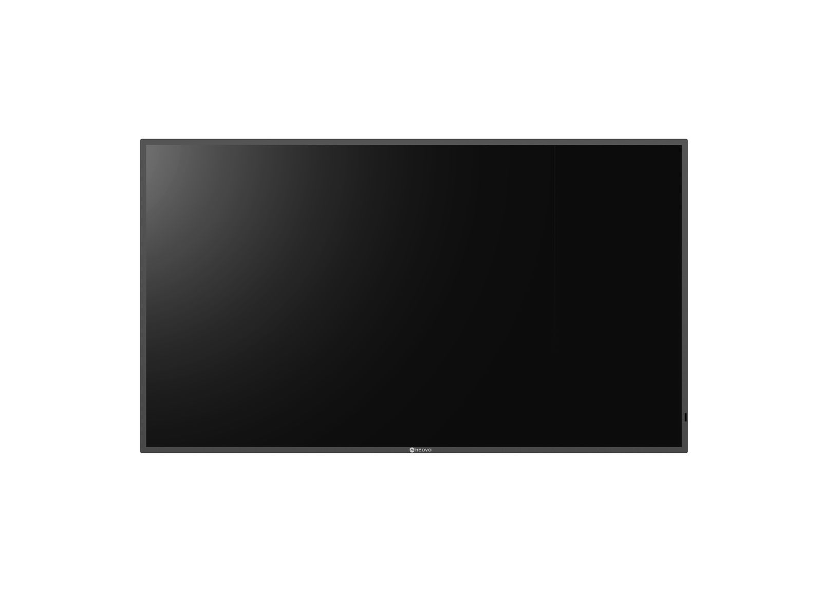 AG Neovo QM-5502 visualizzatore di messaggi Pannello piatto per segnaletica digitale 138,7 cm (54.6") LED 400 cd/m 4K Ultra HD Nero 24/7 [QM-5502]