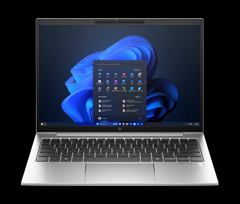 HP EliteBook 830 G11 Intel Core Ultra 5 125U Computer portatile 33,8 cm (13.3") WUXGA 16 GB LPDDR5x-SDRAM 512 GB SSD Wi-Fi 6E (802.11ax) Windows 11 Pro Argento [970P8ET#ABZ]