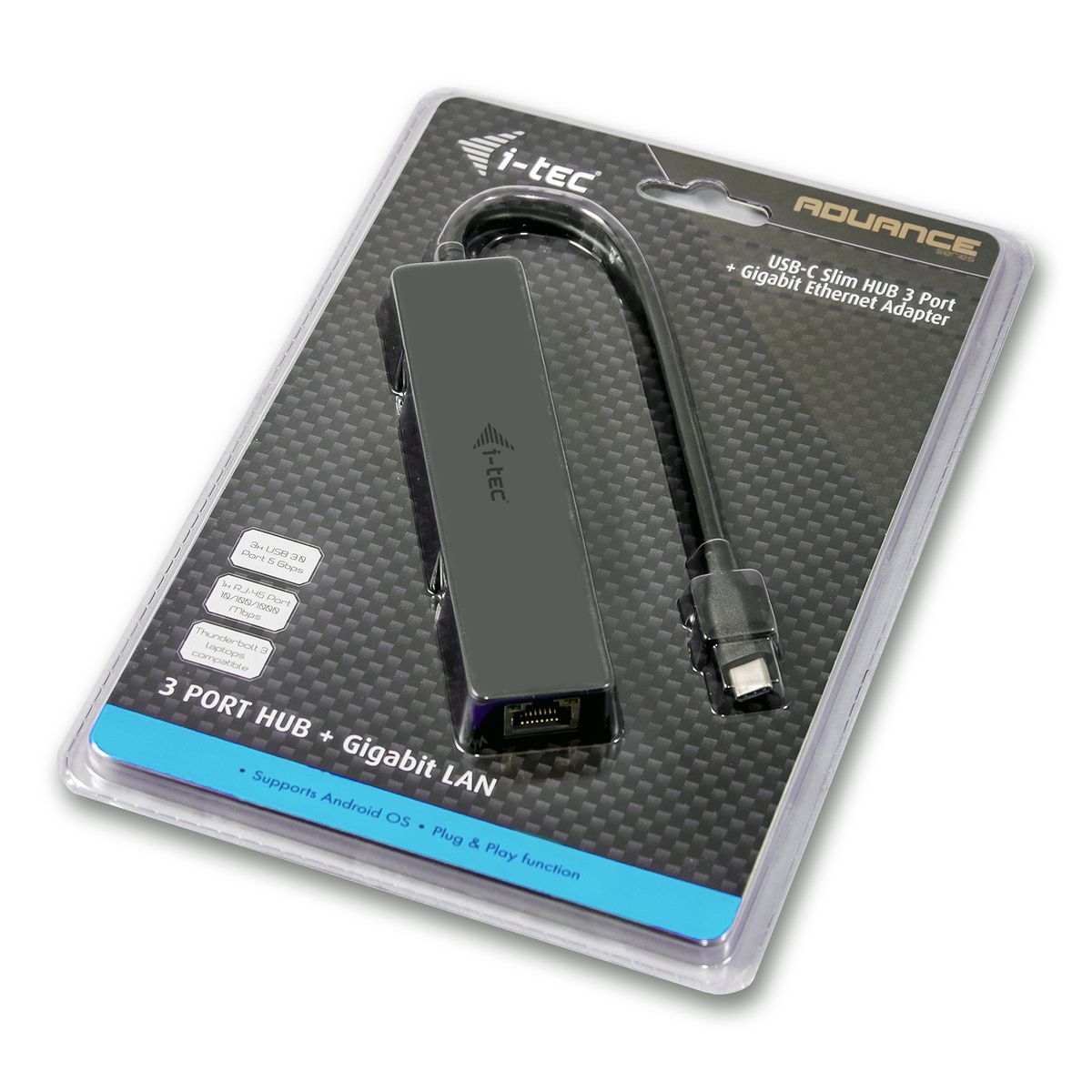 i-tec Advance C31GL3SLIM replicatore di porte e docking station per laptop Nero [C31GL3SLIM]