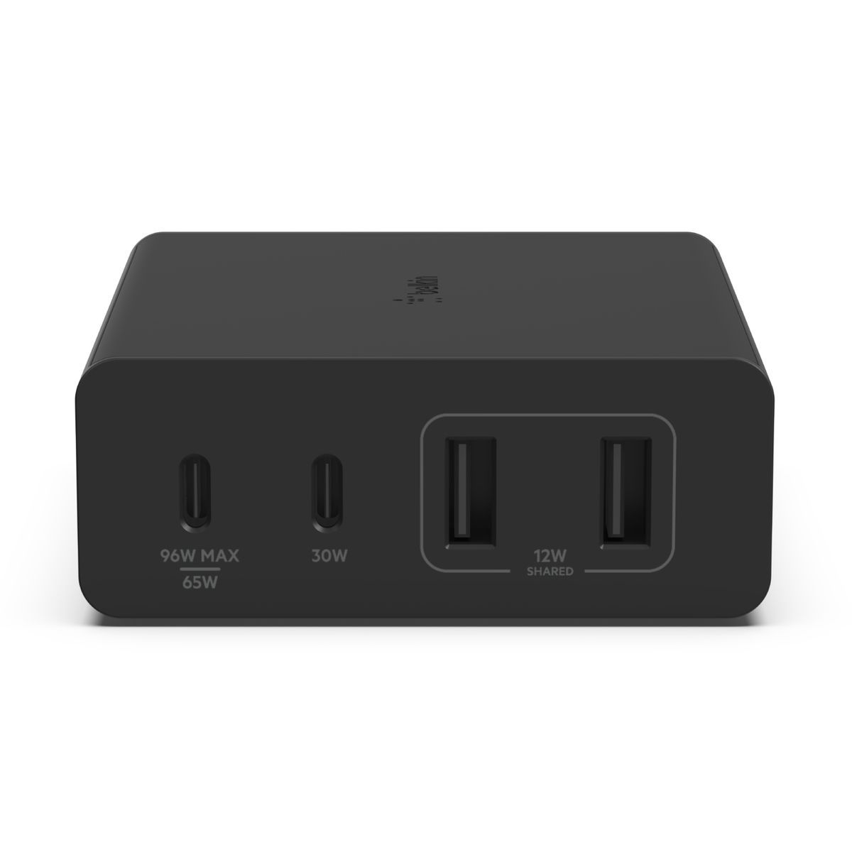 Belkin ALIMENTATORE GAN 108W CON PORTE 2X USB-C, 2X USB-A [WCH010VFBK]