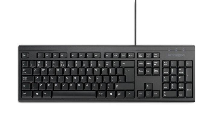 Kensington Tastiera standard con cavo KB100 EQ [K63727IT]