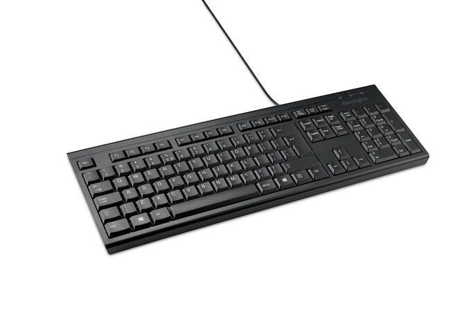 Kensington Tastiera standard con cavo KB100 EQ [K63727IT]