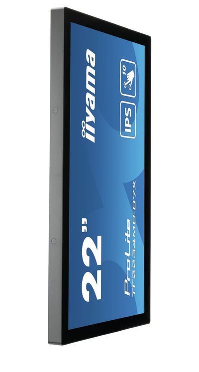 iiyama ProLite TF2234MC-B7X Monitor PC 54,6 cm (21.5") 1920 x 1080 Pixel Full HD LED Touch screen Multi utente Nero [TF2234MC-B7X]