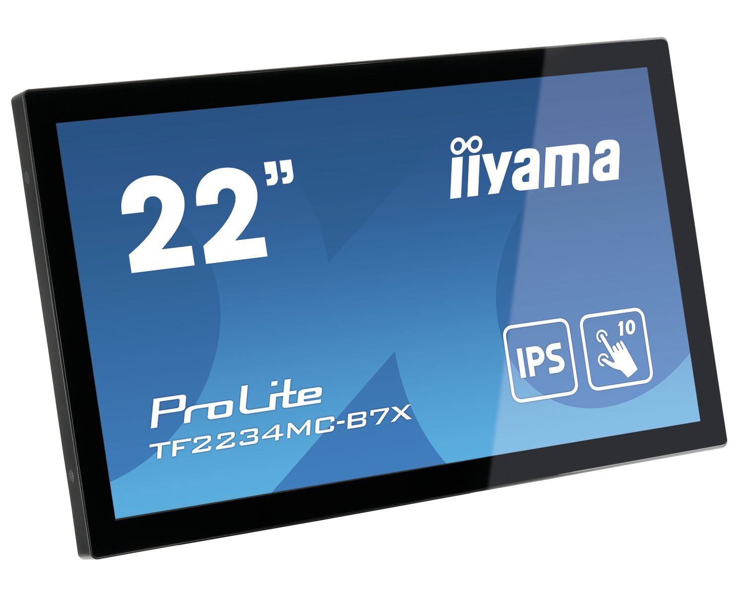 iiyama ProLite TF2234MC-B7X Monitor PC 54,6 cm (21.5") 1920 x 1080 Pixel Full HD LED Touch screen Multi utente Nero [TF2234MC-B7X]